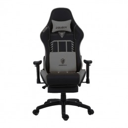 DOWINX LS6670 GAMING CHAIR WITH MASSAGE FUNCTION AND GRAY FOOTREST