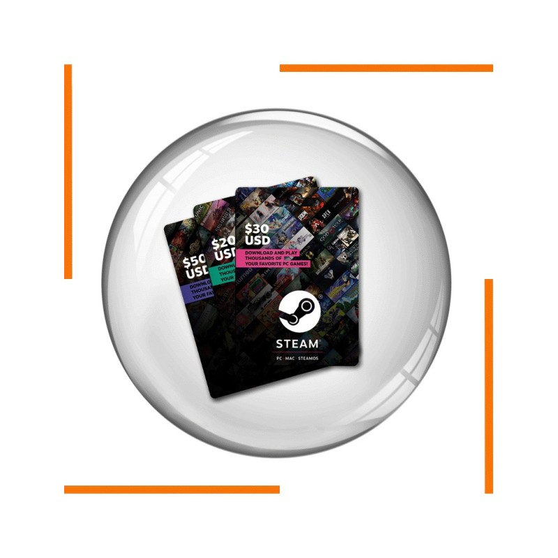 E-Carte Cadeau Steam 10$