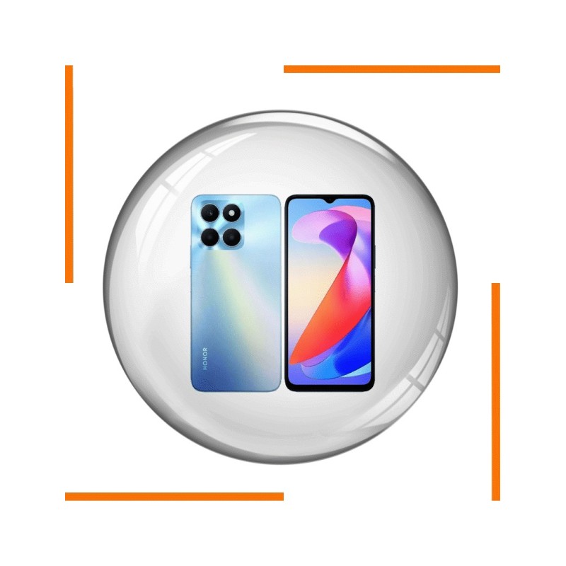 SMARTPHONE HONOR X6A 4 GO 128 GO SILVER à bas prix Chez Vimoul