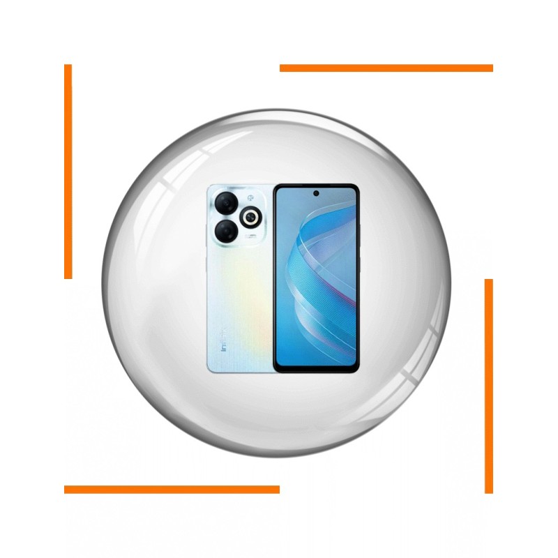 SMARTPHONE INFINIX SMART 8 4GO 64GO BLANC au meilleur prix chez Vimoul