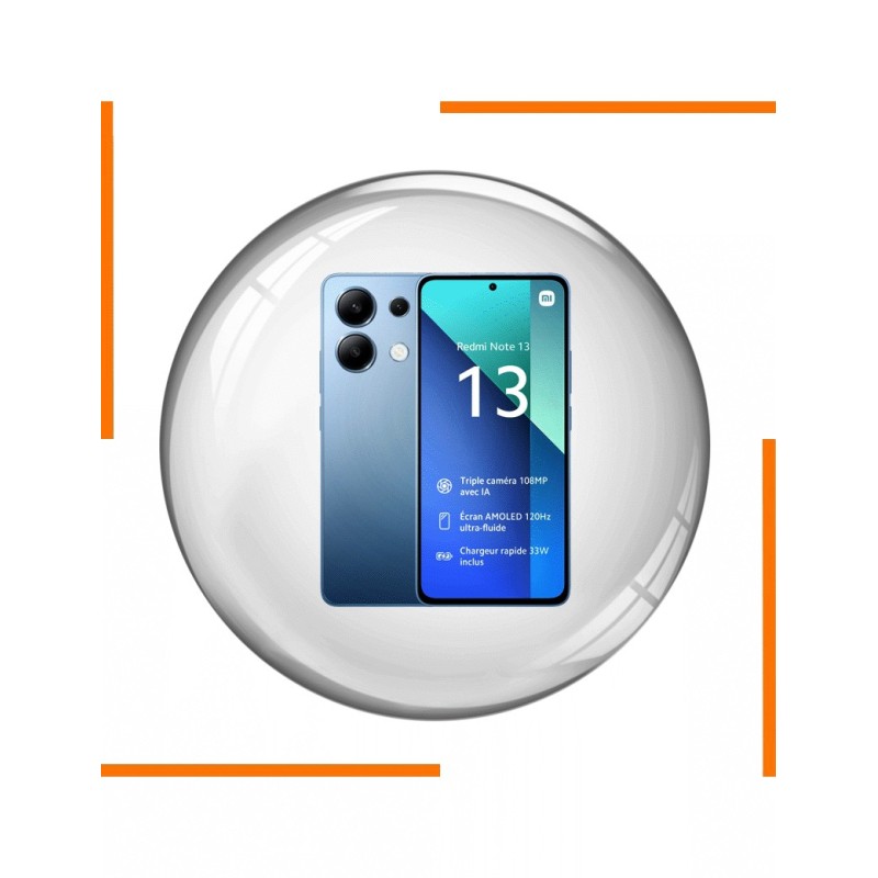 SMARTPHONE XIAOMI REDMI NOTE 13 8GO 128GO BLEU au meilleur prix
