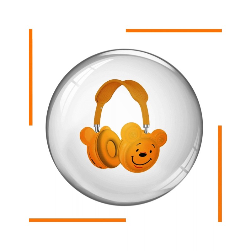 CASQUE KIDS BLUETOOTH B09 JAUNE MOTARD au meilleur prix chez Vimoul