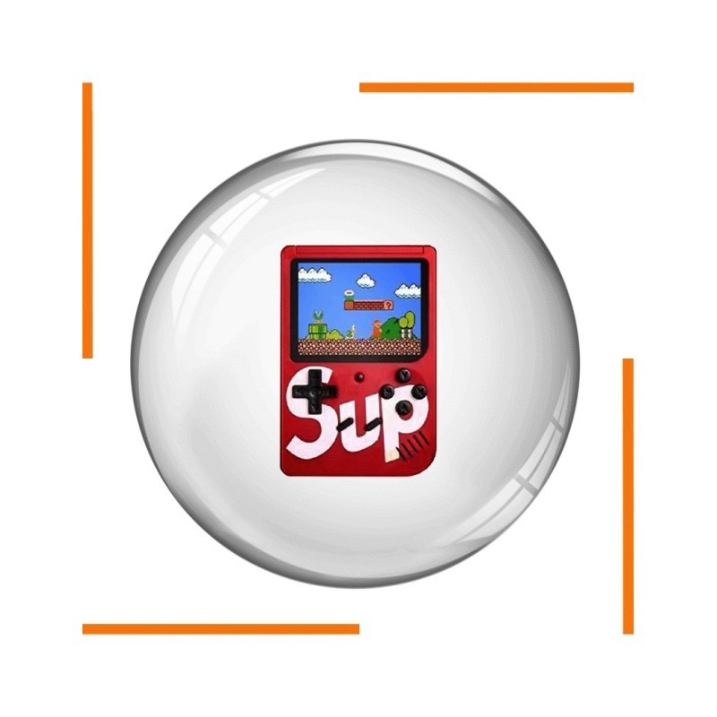 GAME BOX SUP PLUS 400 JEUX ROUGE au meilleur prix chez Vimoul