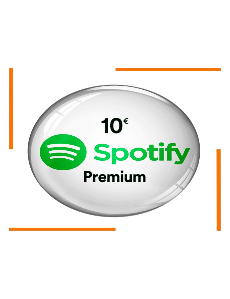 Carte Cadeau Spotify Premium 10€