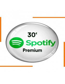 Carte Cadeau Spotify Premium 30€
