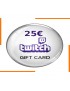 Code Cadeau Twitch 25€