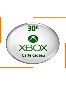Carte Cadeau Xbox 30€
