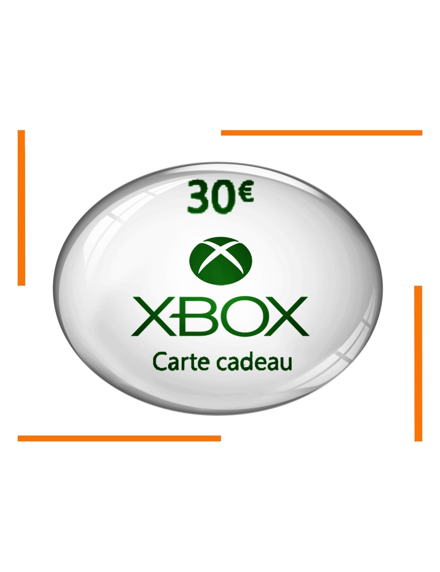 Carte Cadeau Xbox 30€