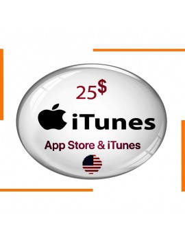 بطاقة هدية  App Store & iTunes 25$