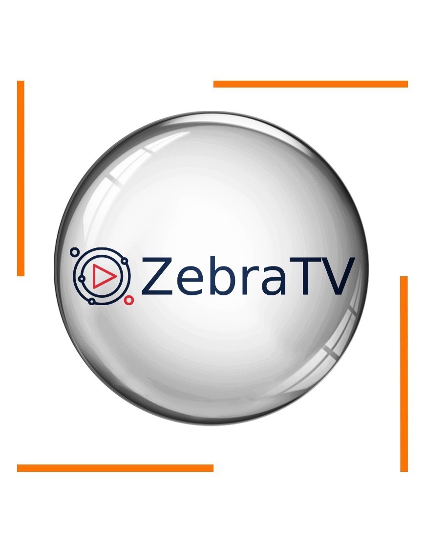 Abonnement 12 Mois Zebra TV 2 écrans